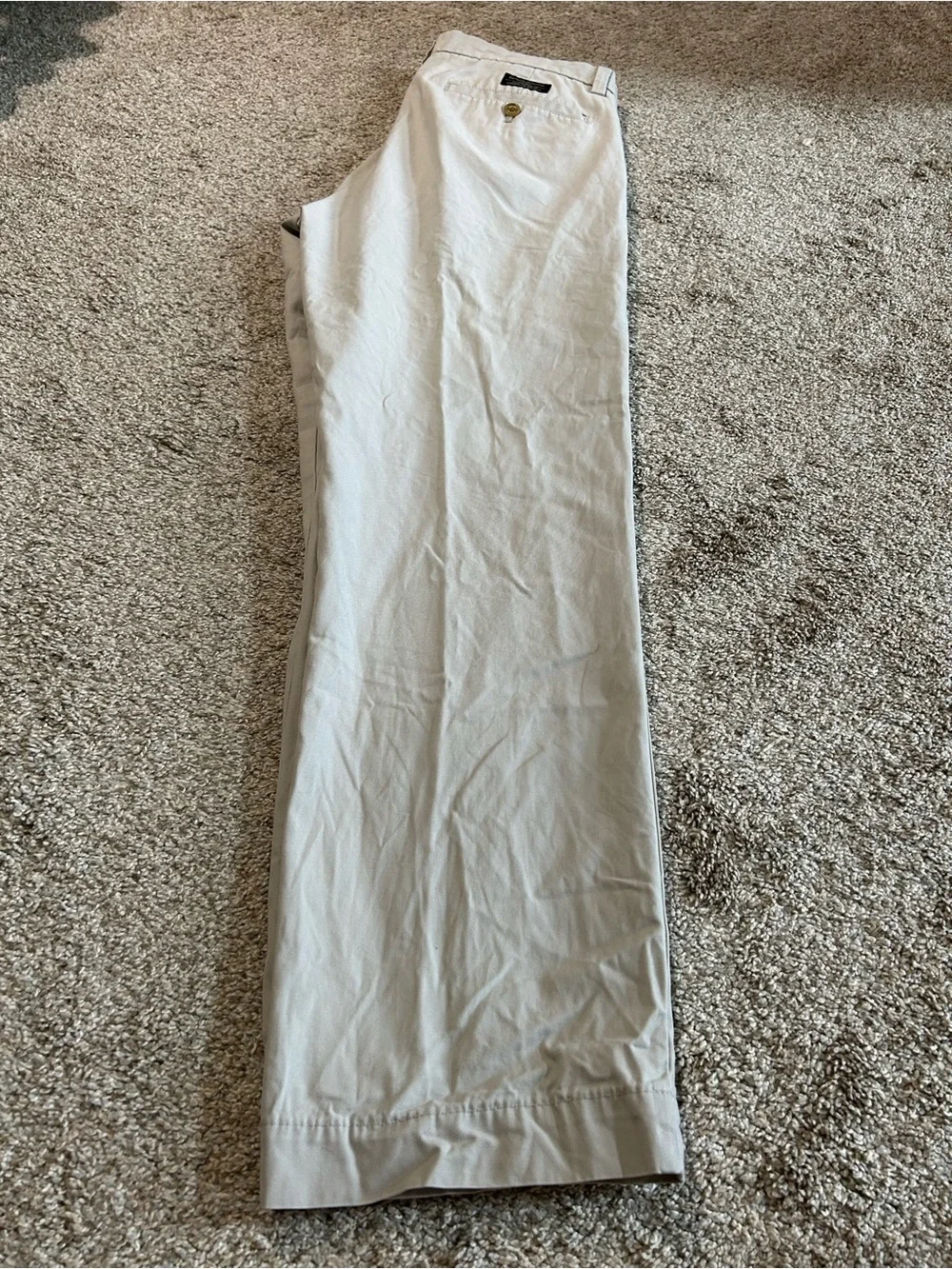 Banana Republic Stone/Tan Chino Dress Pants